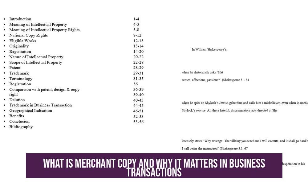 What Is Merchant Copy and Why It Matters in Business Transactions