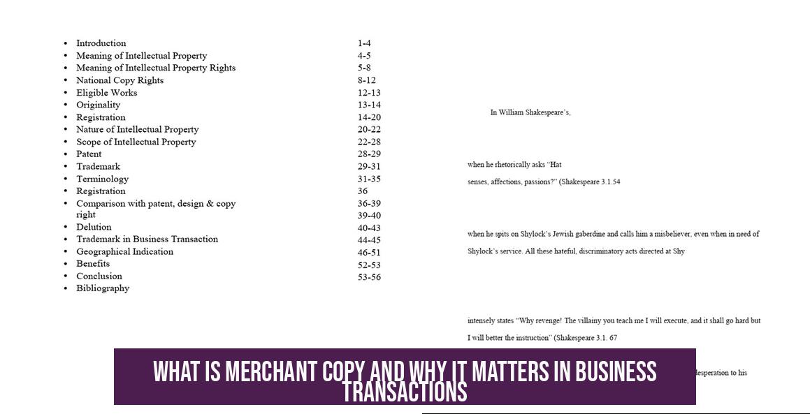 What Is Merchant Copy and Why It Matters in Business Transactions