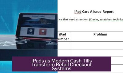 iPads as Modern Cash Tills Transform Retail Checkout Systems