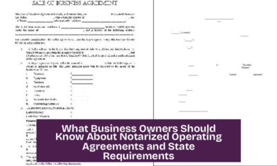 What Business Owners Should Know About Notarized Operating Agreements and State Requirements