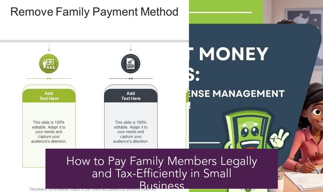 How to Pay Family Members Legally and Tax-Efficiently in Small Business