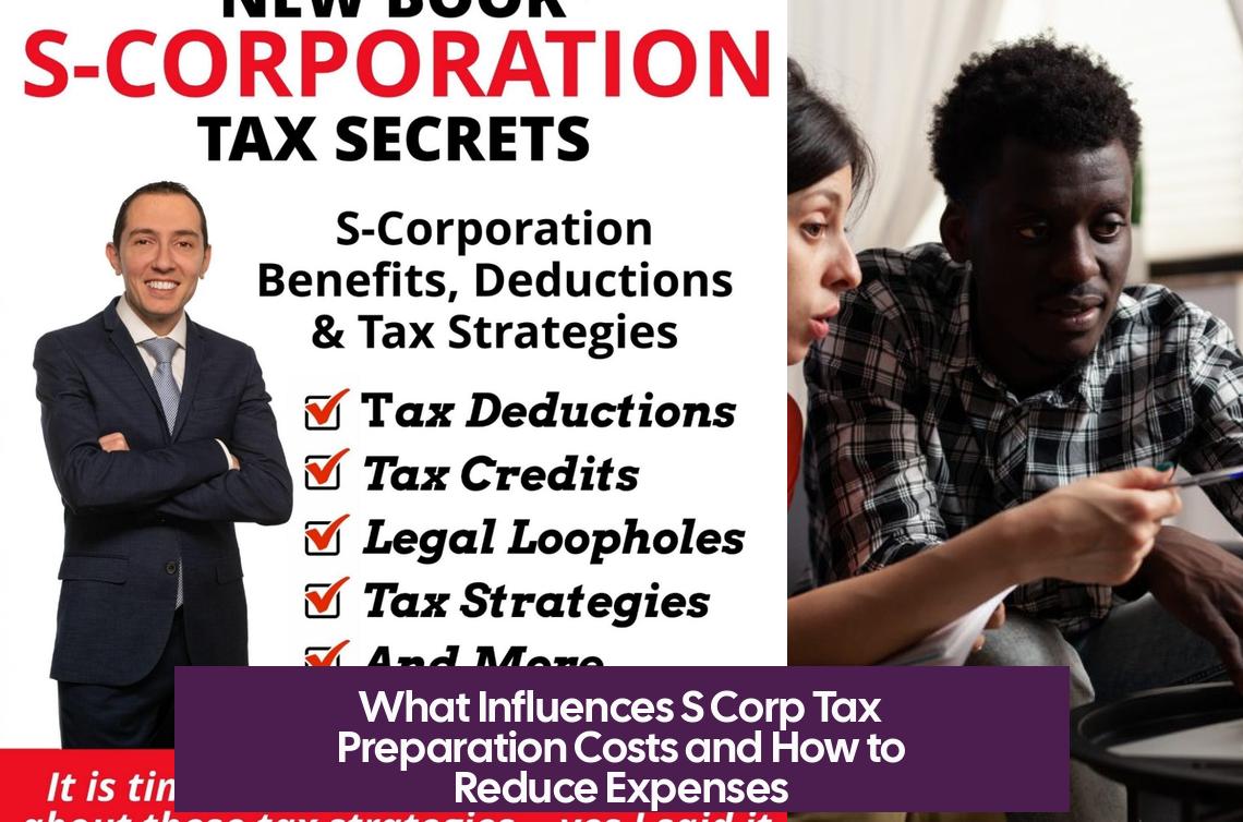 What Influences S Corp Tax Preparation Costs and How to Reduce Expenses
