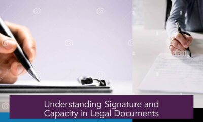 Understanding Signature and Capacity in Legal Documents