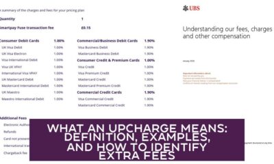 What an Upcharge Means: Definition, Examples, and How to Identify Extra Fees