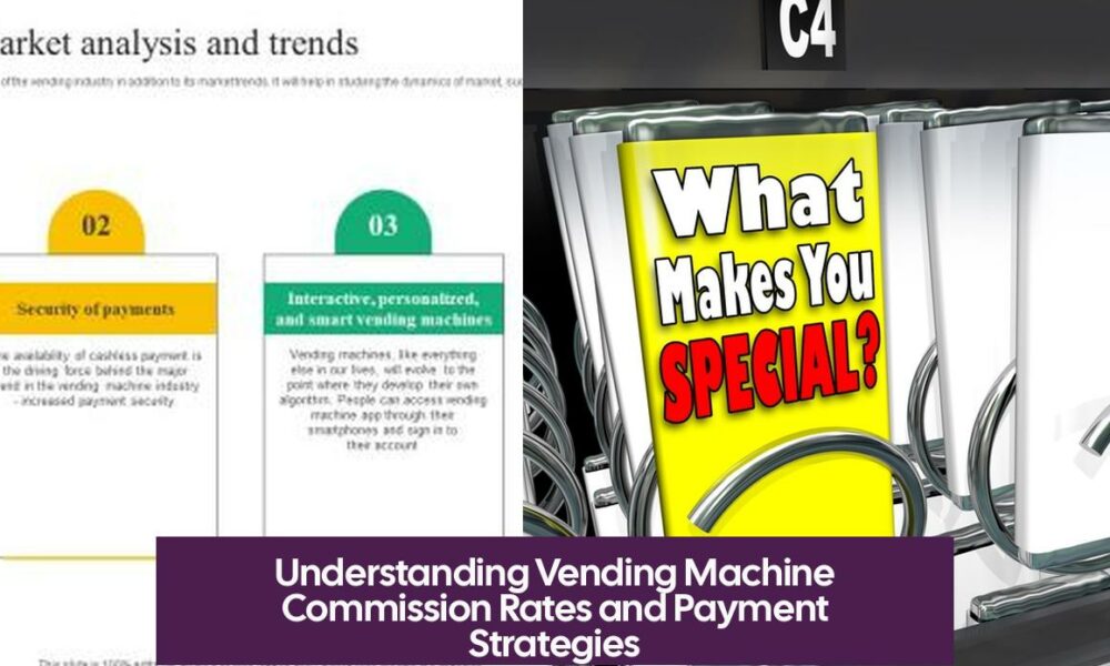 Understanding Vending Machine Commission Rates and Payment Strategies
