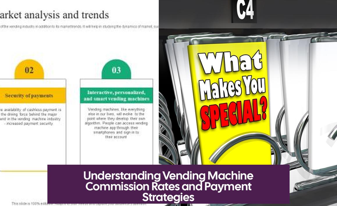 Understanding Vending Machine Commission Rates and Payment Strategies