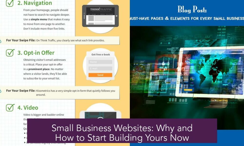 Small Business Websites: Why and How to Start Building Yours Now