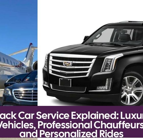 Black Car Service Explained: Luxury Vehicles, Professional Chauffeurs, and Personalized Rides