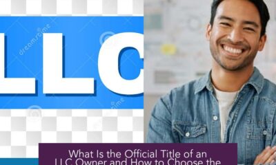 What Is the Official Title of an LLC Owner and How to Choose the Right One